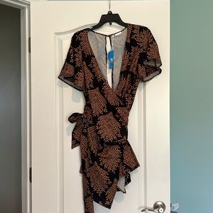 Cupshe Navagio Black Sheath Tie Romper